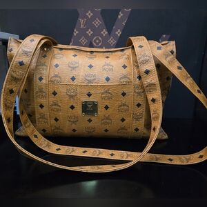 MCM visetos shopper tote